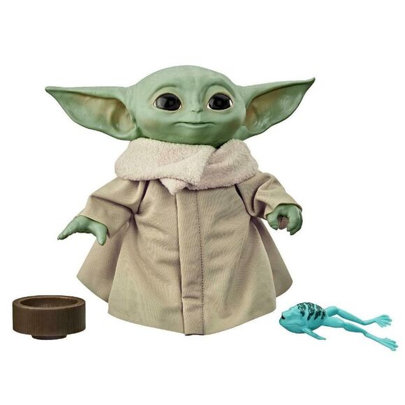 Star Wars The Child Talking Baby Yoda Plush Toy and Accessories NWT - Picture 1 of 6